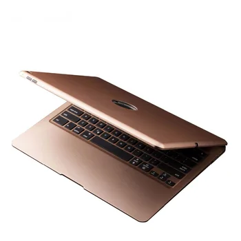 

Premium Wireless Aluminum Bluetooth keyboard for iPad pro 12.9" 2017,7 Colors Backlit+ 5200mah powerbank+ Smart Sleep/Wakeup