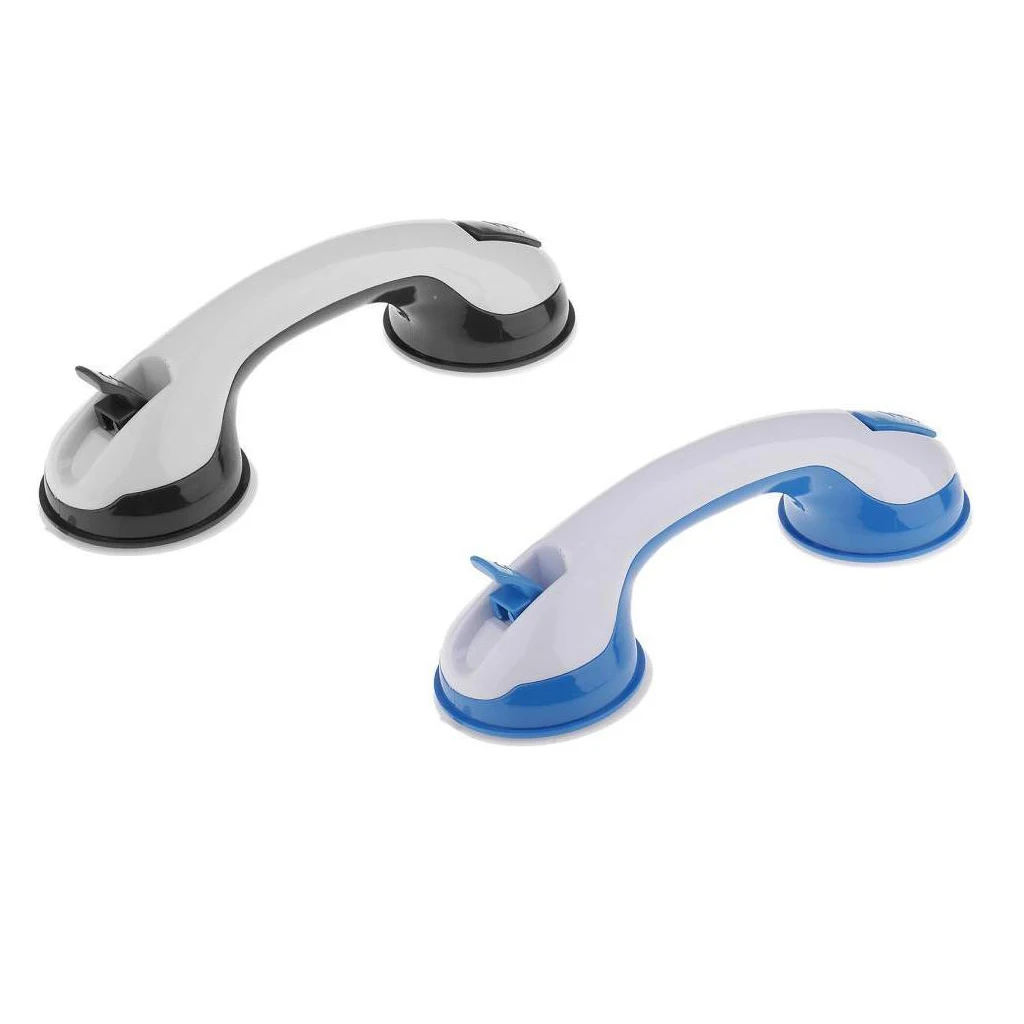 2Pcs Bathroom Shower Tub Grip Suction Cup Safety Grab Bar Handrail Handle
