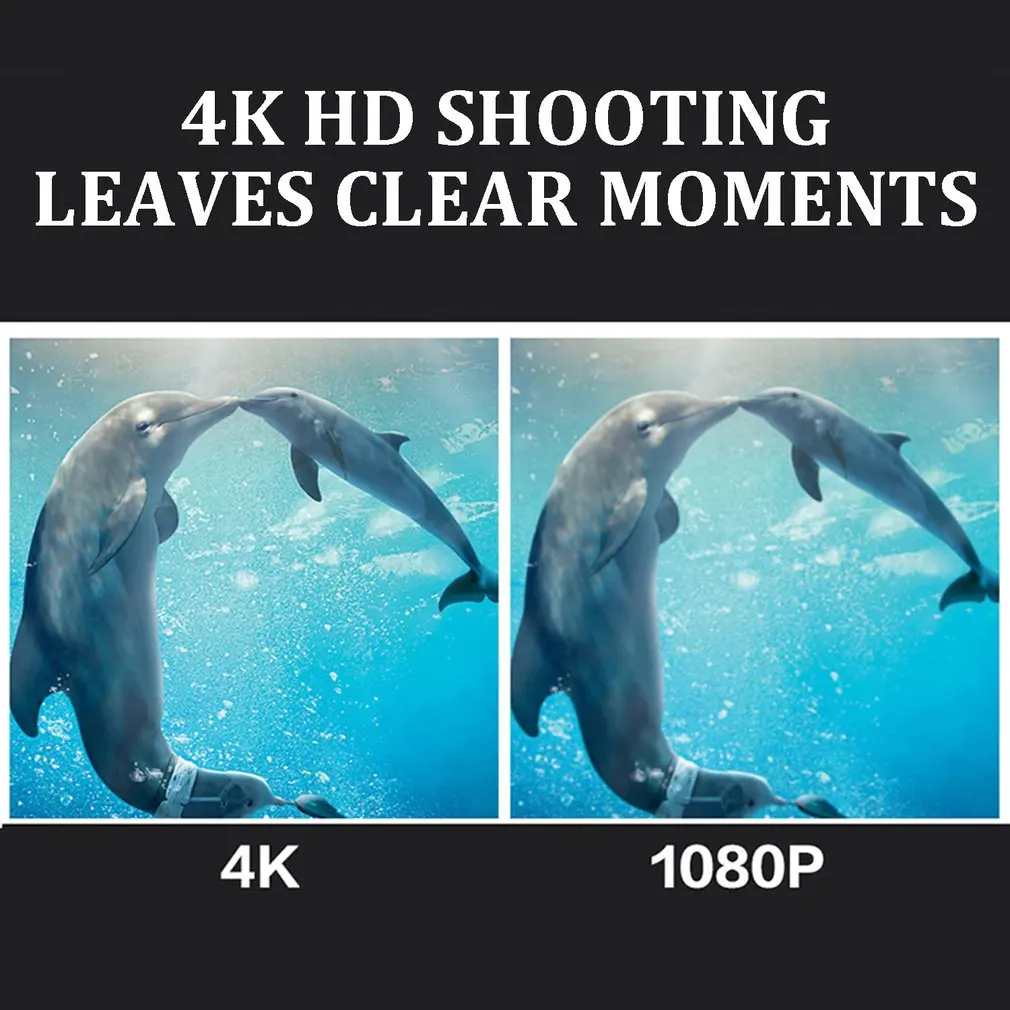 Ультра HD 4K Спортивная экшн-камера wifi 1080P 12MP+ 170 градусов угол водонепроницаемый DV видеокамера для спорта на открытом воздухе