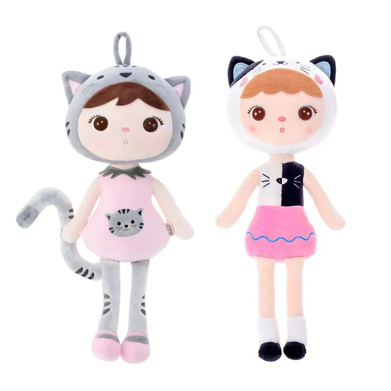 set 2 10 шт., 20 шт./партия, 45 см, новинка, Metoo, игрушечная кошка, плюшевый плюш, животные, детские игрушки для девочек, подарок на день рождения, Рождество, Прямая - Цвет: set 2