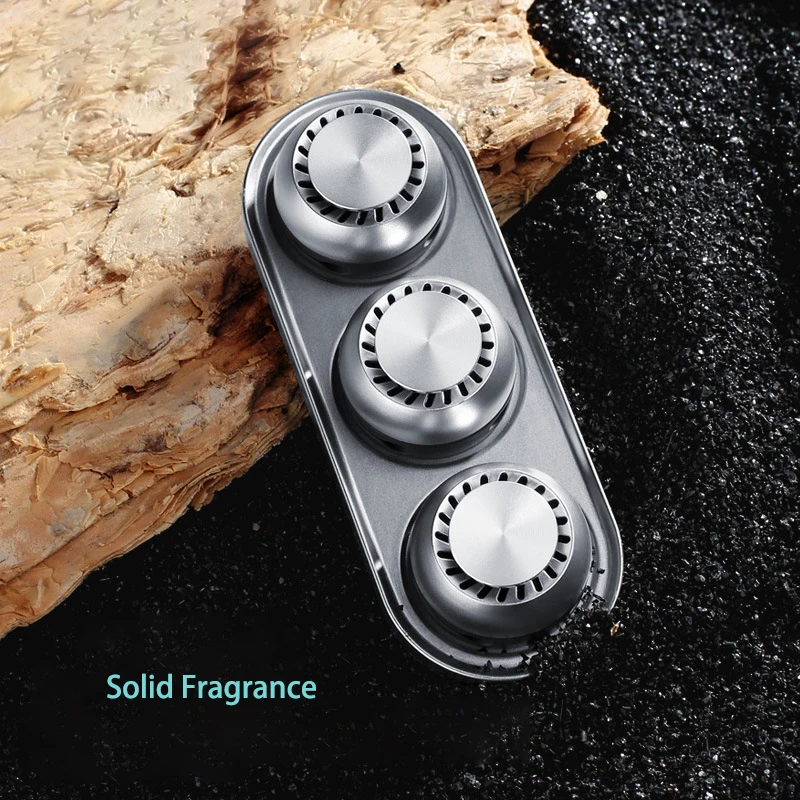 

Mini Alloy Car Air Freshener Natural Perfume Fragrance Holder Air Outlet Aromatherapy Solid Diffuser Car Air Freshner