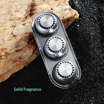 

Mini Alloy Car Air Freshener Natural Perfume Fragrance Holder Air Outlet Aromatherapy Solid Diffuser Car Air Freshner