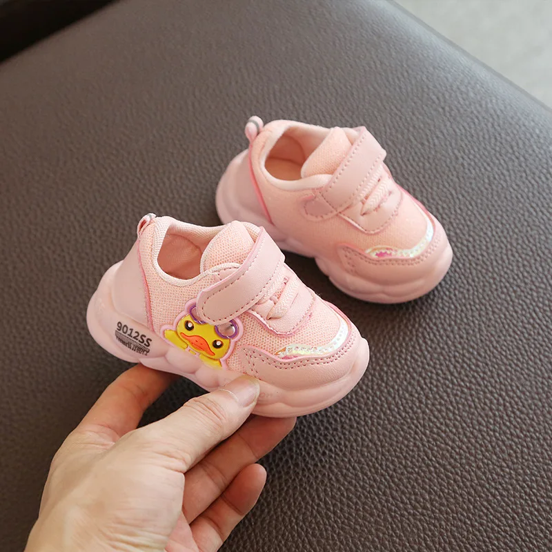 Infant Toddler Shoes Autumn Baby Girls Boys Casual Shoes Child Kids Sports Shoes Breathable Non-slip Cute Outdoor Senkers
