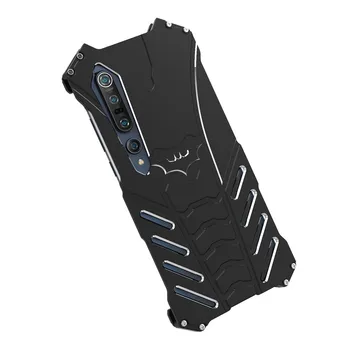 

R-just Protect Phone case for MI 10 10 Pro Metal Aluminum Shockproof Dropproof Cover Armor anti-knock cases