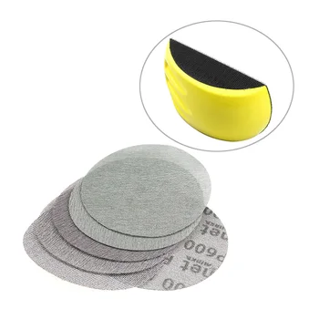 

Pad Sanding Paper Car Vehicle Auto Polisher Grit 80-180 Sander Abrasive