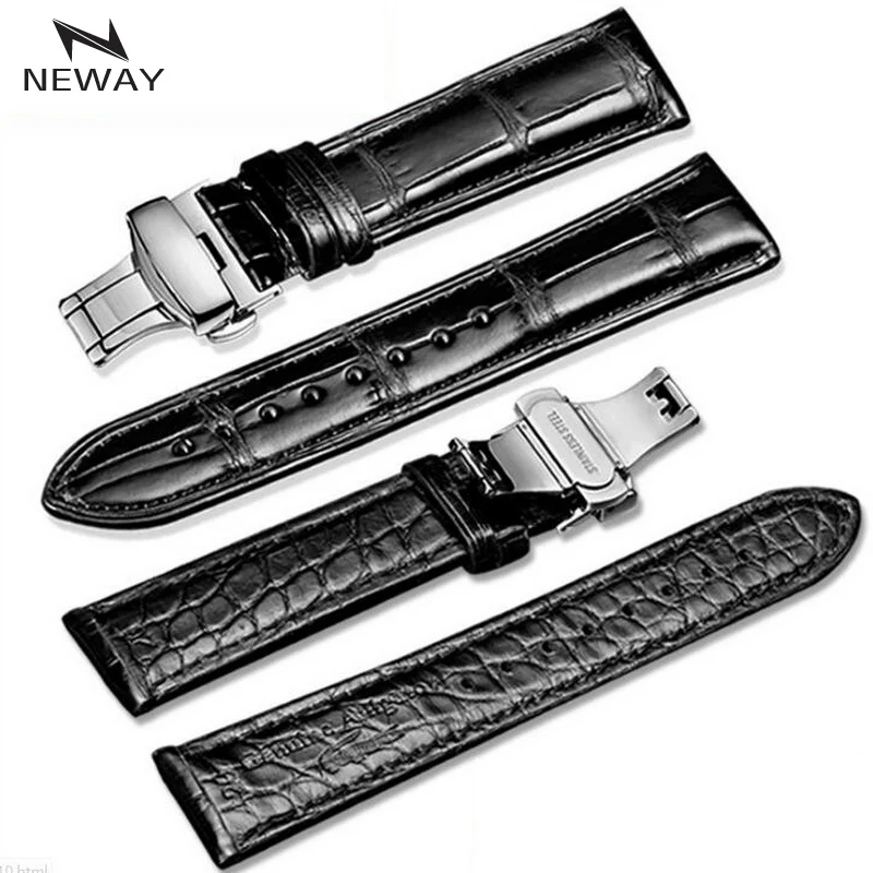 Double layer Genuine Crocodile Skin 