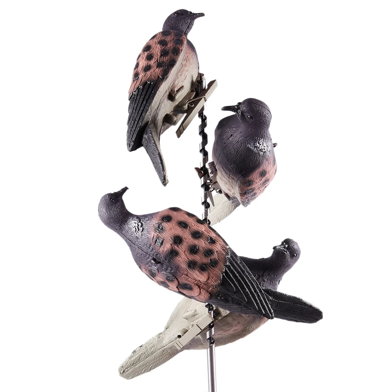 4 шт. охотничий голубь, птица, декорация для охотничьего сада, декоративная