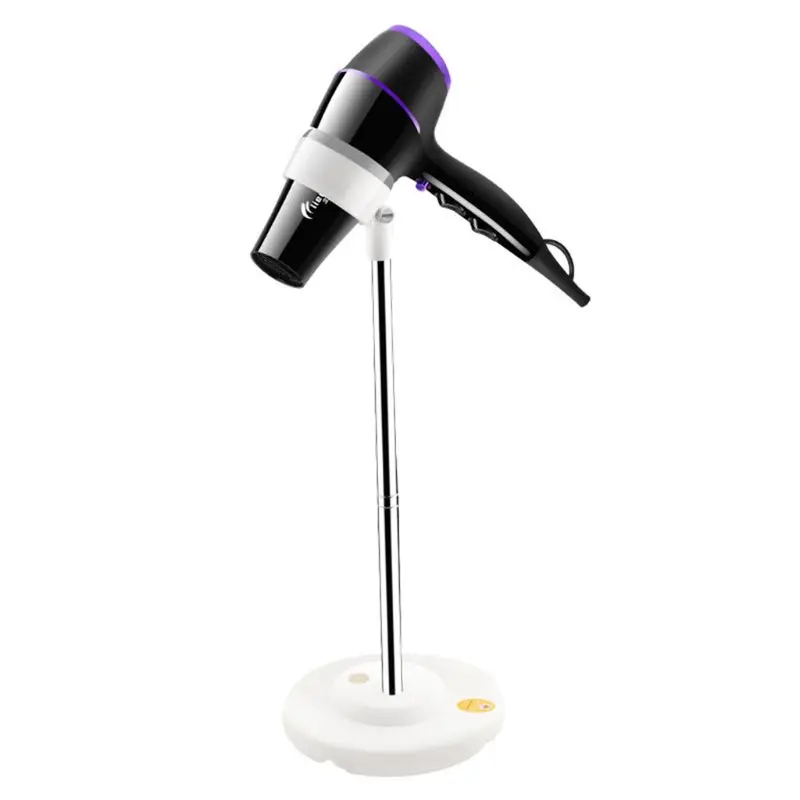 Floor Stable Round Chassis Pet Hair Dryer Bracket Telescopic Vertical Fixation Frame Pet Dog Cat Grooming Accessories