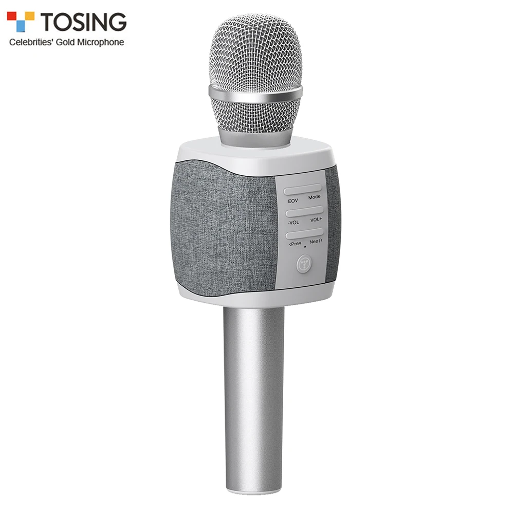 Беспроводной микрофон для караоке TOSING 027 Bluetooth-динамик 2-в-1 портативный