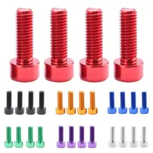 Bolts-Holder Screws Bicycle-Accessories Water-Bottle-Cage Aluminum-Alloy 4pieces 7-Colors