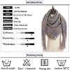 new 2022 women scarf wintet cashmere scarves for lady shawls and wraps pashmina triangle knitted soft neck bandana foulard ► Photo 3/6