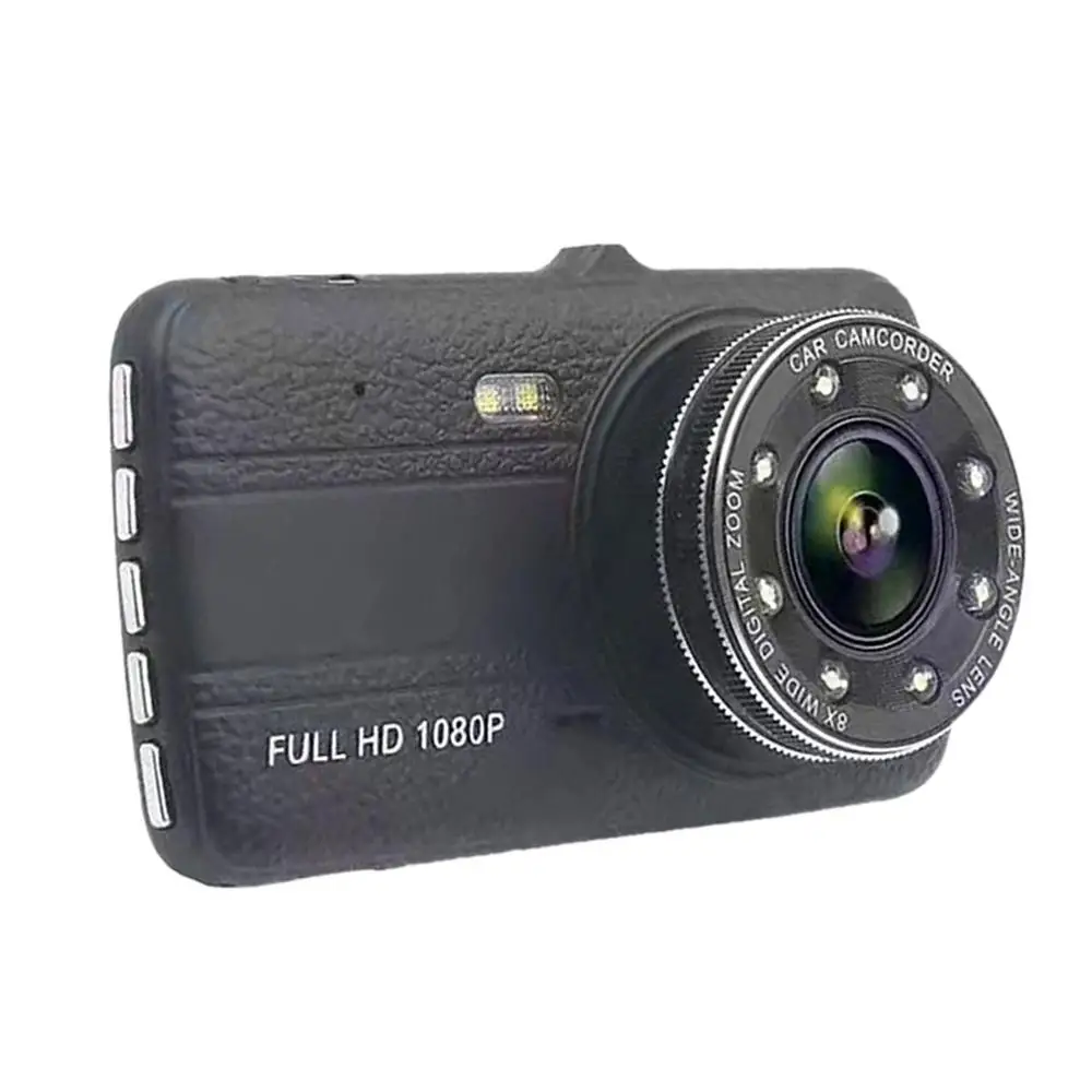 

Video Dual Camera With Night Vision Light 4-inch High-definition Dual-record Starlight Night Vision Driving Recorder