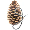 High Quality Durable 50pcs Lot Forged Carbon Steel Bonsai Scissors 121mm Copper Rivet Mini Household Antique Scissors 4