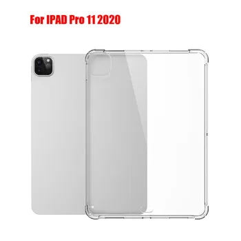 

Soft TPU Case For Apple iPad Pro 12.9 2018 2017 Clear HD Silicone Shockproof Cover For iPad Pro 11 10.5 9.7 Protective Back Case
