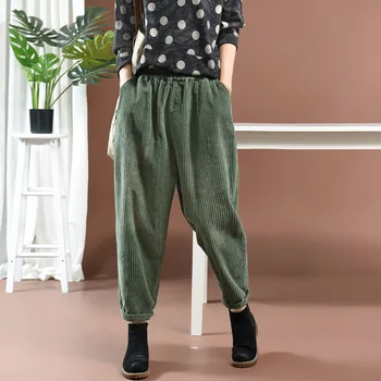 

Harem Pants Womens Pants Plus Size High Waist 2020 Spring Autumn Winter Women's Trousers Casual Vintage Gothic Camouflage New