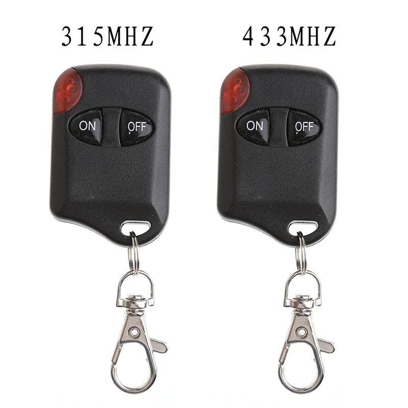 

100% Brand New and High Quality 315/433MHz 2-Button RF Wireless Remote Control Transmitter Garage Door DC12V