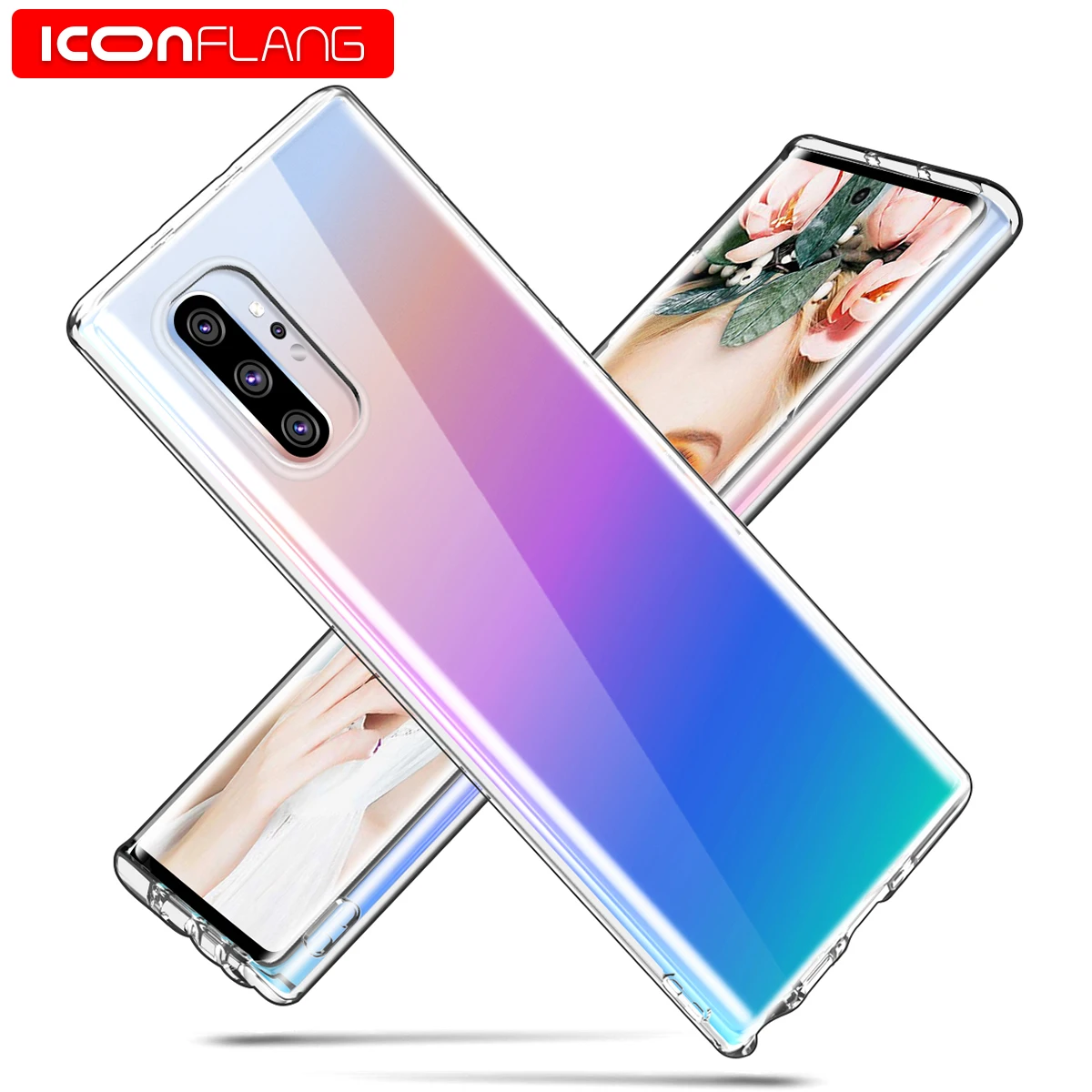 

for Samsung Galaxy S10 S9 S8 Plus Note 10 Pro S10 5G Case Shock-Absorption Bumper Cover, Anti-Scratch Clear Back (HD Clear)