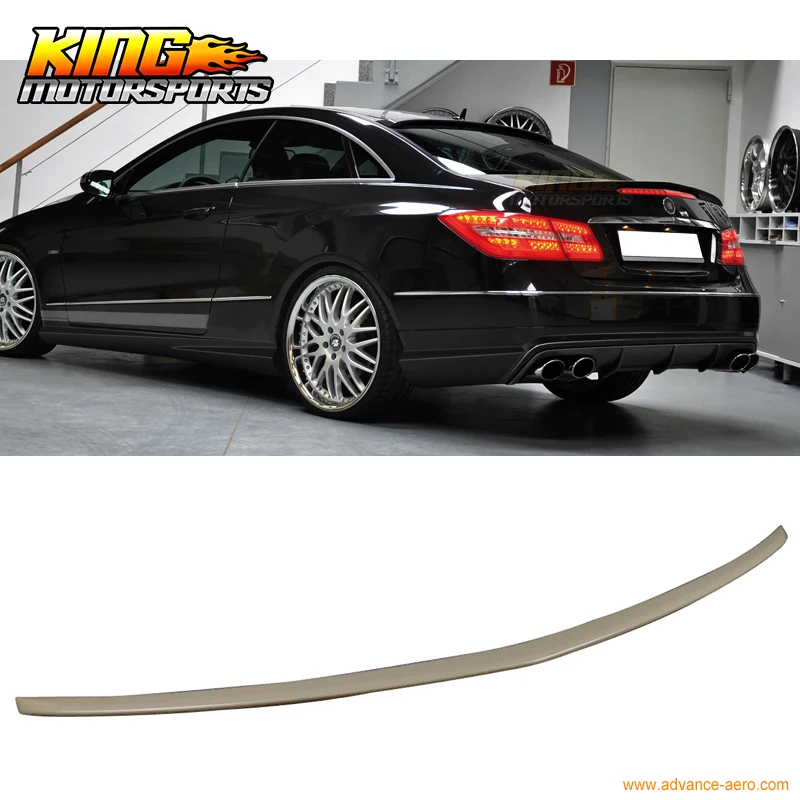 

Fit for 10-17 Mercedes Benz E-Class E350 E550 2Dr C207 W207 Coupe Sport Style Trunk Spoiler