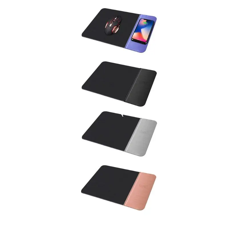 Fast wireless charger mouse pad wireless charging tool charging base pad mobile D08B 3