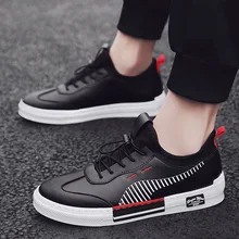 Новинка года; зимняя Стильная мужская обувь; универсальная обувь; повседневная спортивная обувь для студентов; белые Трендовые туфли на плоской подошве в Корейском стиле