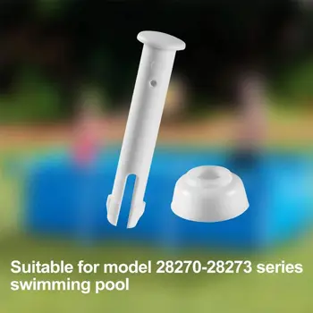 

10Pcs Plastic Pool Joint Pin and Seal for Intex 13ft-24ft Metal Frame Pools with Rubber Seals Pool Replacement Parts