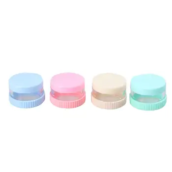 

4pcs Lotion Box Practical Portable Silicone Cream Jars Cream Box Container for Kids Men Women