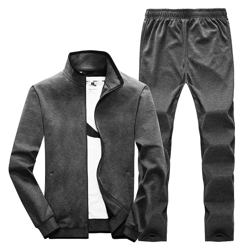 

Middle-aged Sports Set Casual Men's Spring And Autumn Coat Dad Autumn Clothing Set Large Size Middle-aged MEN'S Sportswear