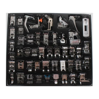 

48pcs Set Braiding Presser Foot Blind Multi-function Sewing Machine Mending Accessory Hemmer Domestic for Brother Janom