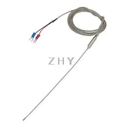 

K Type 200mm x 1.5mm Temperature Controller Earth Thermocouple Probe 2M