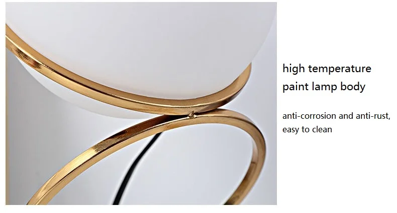 Modern Bedroom Bedside Ball Table Lamp