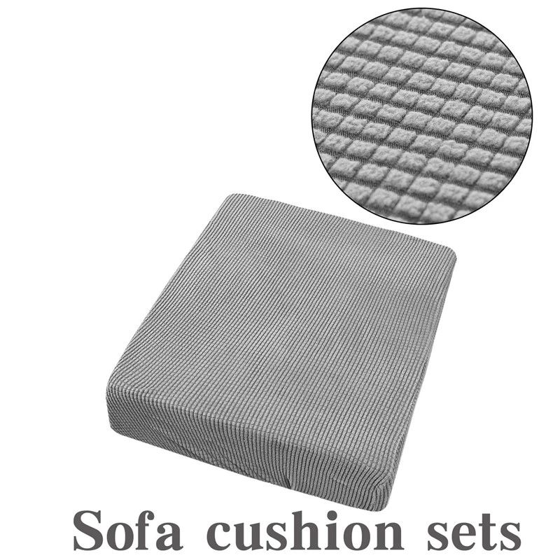 

1/2/3/4 Seat Sofa Cushion Cover Chair Cover Pet Kids Mat Furniture Protector Washable Removable Slipcover Sofa Seat Covers