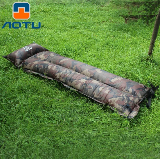 

Ultralight Outdoor Inflatable Cushion Sleeping Camping Mat Sleeping Pad Mattress for Camping Hiking Backpacking Travel