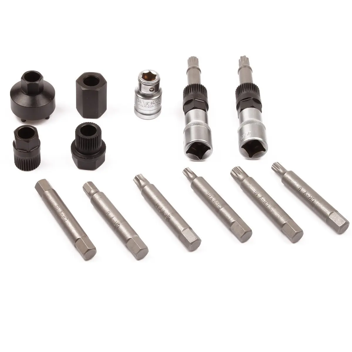 13pcs Car Alternator Freewheel Pulley Removal Tool For Bmw Ford