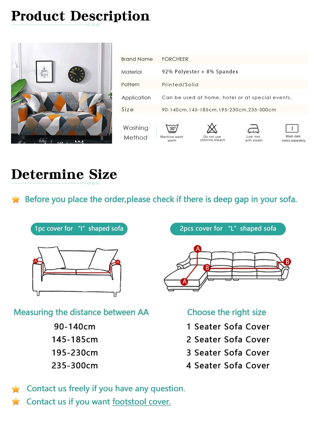 Solid Color Sofa Cover Big Elasticity Stretch Couch Cover Loveseat Sofa Corner Sofa Towel Furniture Cover 1/2/3/4 Seater