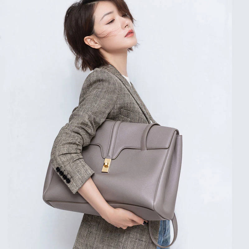 

Leather Large Capacity Underarm Bag 2020 Autumn and Winter New Ladies Commuter Shopping Tote Bag Luxury Handbags Louis Brand gg