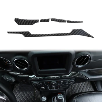 

Car Sticker for Jeep Wrangler JT 2018 2019 Center Console Decoration Cover Decal for Jeep Gladiator JT 2020 Car Accessories