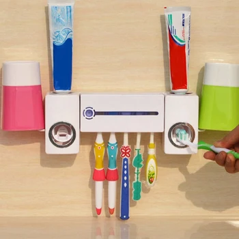 

Hot Sale Toothbrush Holder and Toothbrush Sterilizer Uv Sterilizer Toothpaste Holder Us Plug