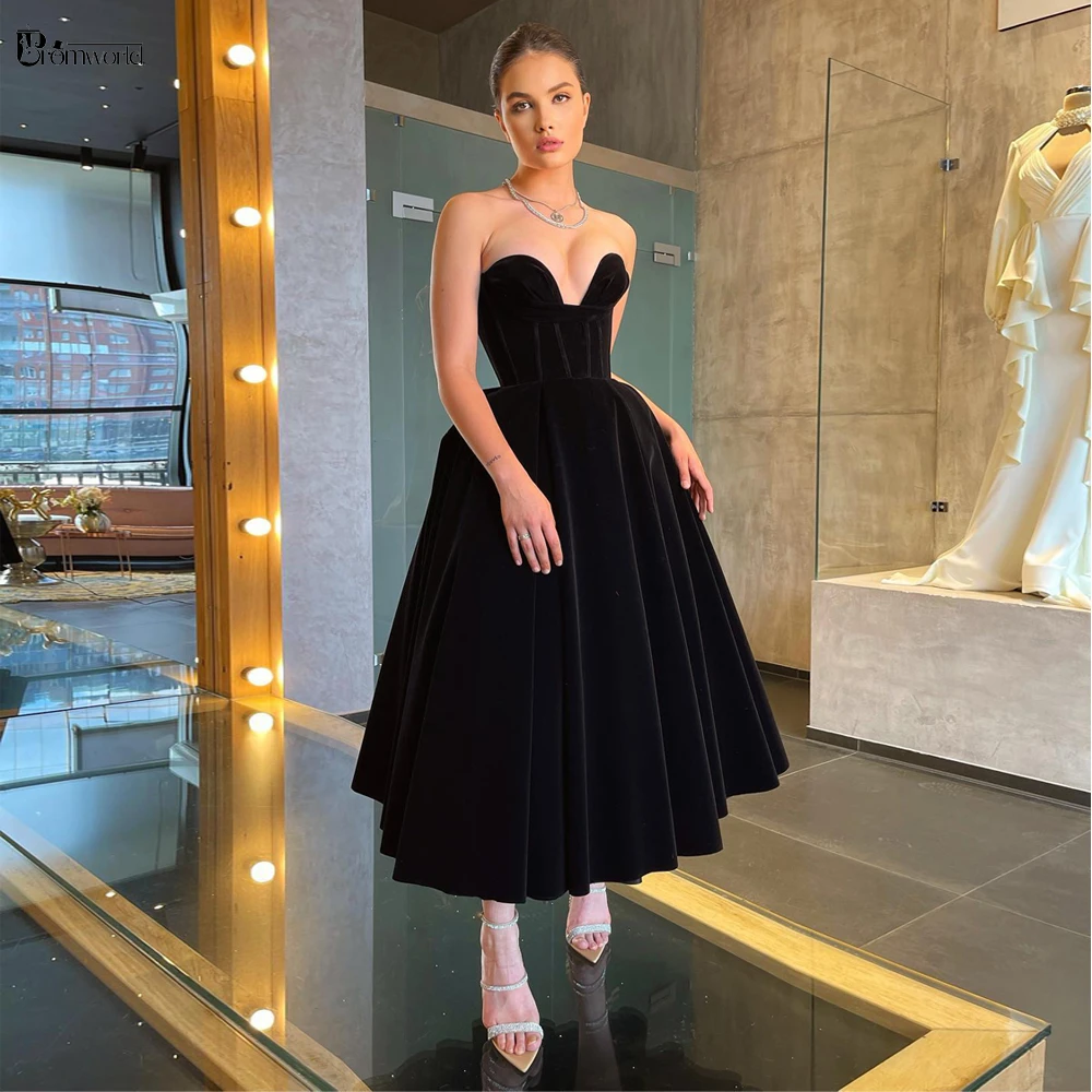 black short formal dresses