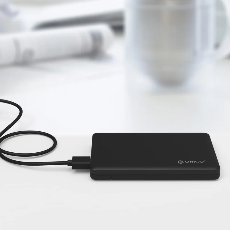 ORICO 2577U3 2.5" SATA SSD HDD Enclosure USB3.0 Tool-Free External Case for Laptop PC Support UASP 6Gbps with Samsung Seagate WD