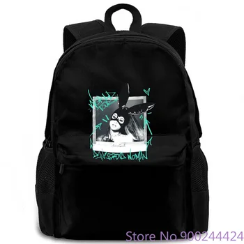 

Ariana Grande Dangerous Wo Photo Black New Official Print Brand Solid Color women men backpack laptop travel school adult