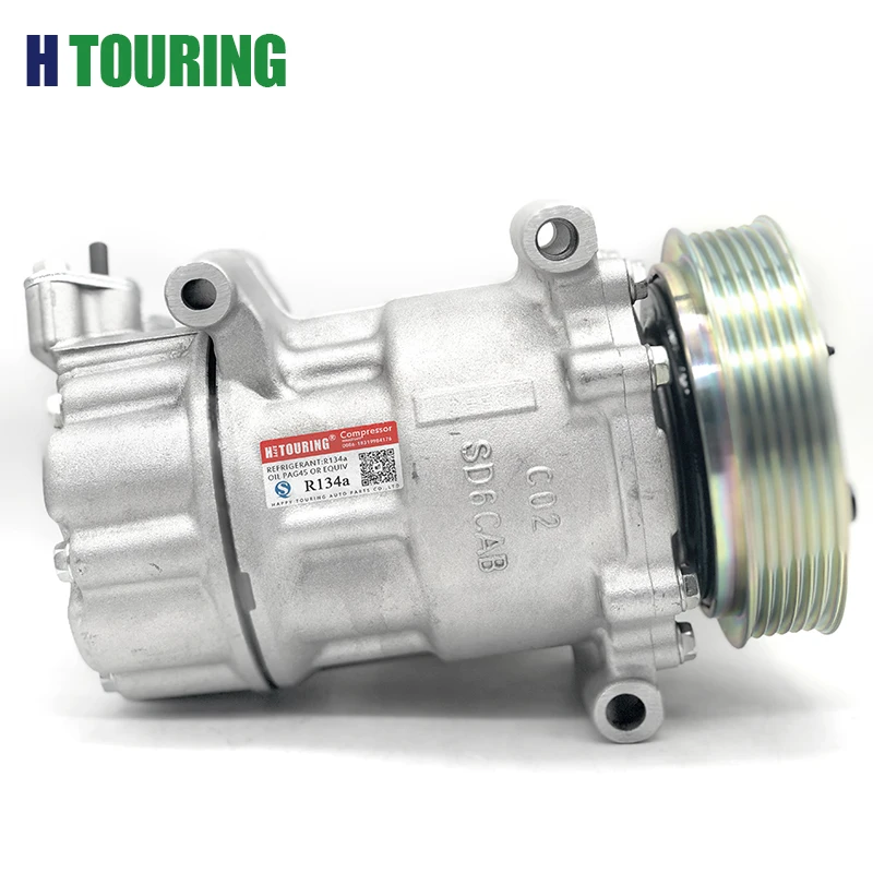 Компрессор sd6c12 a/c для Citroen Berlingo C3 C4 Coupe Grand Picasso 9670318880 9659875780 9678656080 9651910980 6453WL