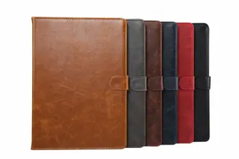 

Tablet Case for IPad 9.7 2017 2018 Fashion Luxury Business PU Leather Pocketbook Flip Stand Smart Cover Coque Funda+pen