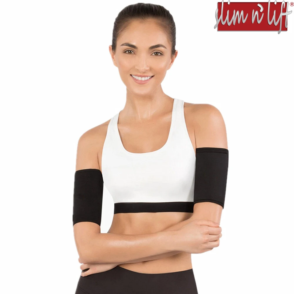 Популярные утягивающие рукава две Компрессионные для женской тренировки