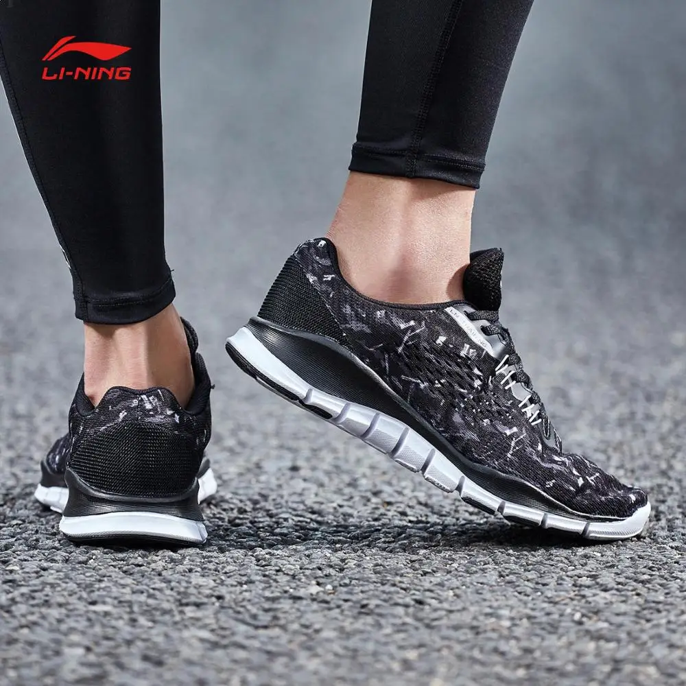 Женские кроссовки для тренировок Li Ning дышащие эластичные подкладка спортивная