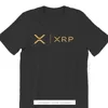 Cryptocurrency Crypto Miner XRP RIPPLE NEW GOLD SIDE BY SIDE Tshirt Harajuku Punk Men's Tshirts Tops Pure Cotton O-Neck T Shirt 2