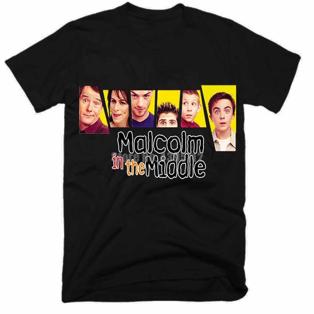 Забавные футболки Malcolm In The Middle Femmes одежда в стиле хип-хоп дизайнерские брендовые