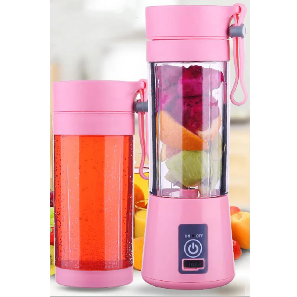 380ml Electric Juicer Cup USB Rechargeable Portable Multi-function Fruit Mixing Machine 6 Blades for Home Outdoor 380ml Electric Juicer Cup USB Rechargeable Portable Multi-function Fruit Mixing Machine 6 Blades for Home Outdoor