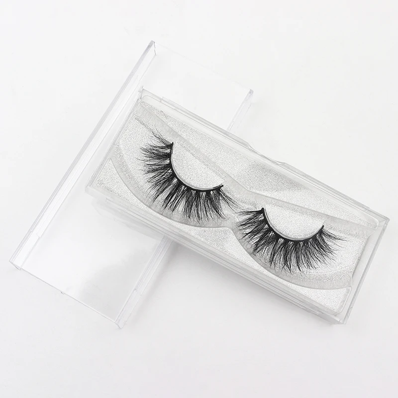 

Women's Fluffy Mink False Eyelashes Thick and Light Mink Eyelashes Women's Thick Eye Makeup Makeup Tool Accessories