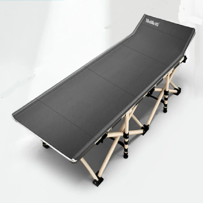 

Michen lunch break folding sheet bed simple portable marching chair napping bed office home adult escort