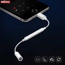 Для IOS 8-контактный 3,5 мм разъем для наушников адаптер Bluetooth аудио вспомогательный конвертер для Apple IPhone XR XS Max 7 8 Plus сплиттер кабель